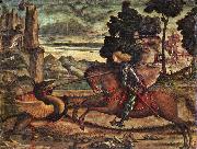 CARPACCIO, Vittore St George and the Dragon (detail) dfg oil painting artist